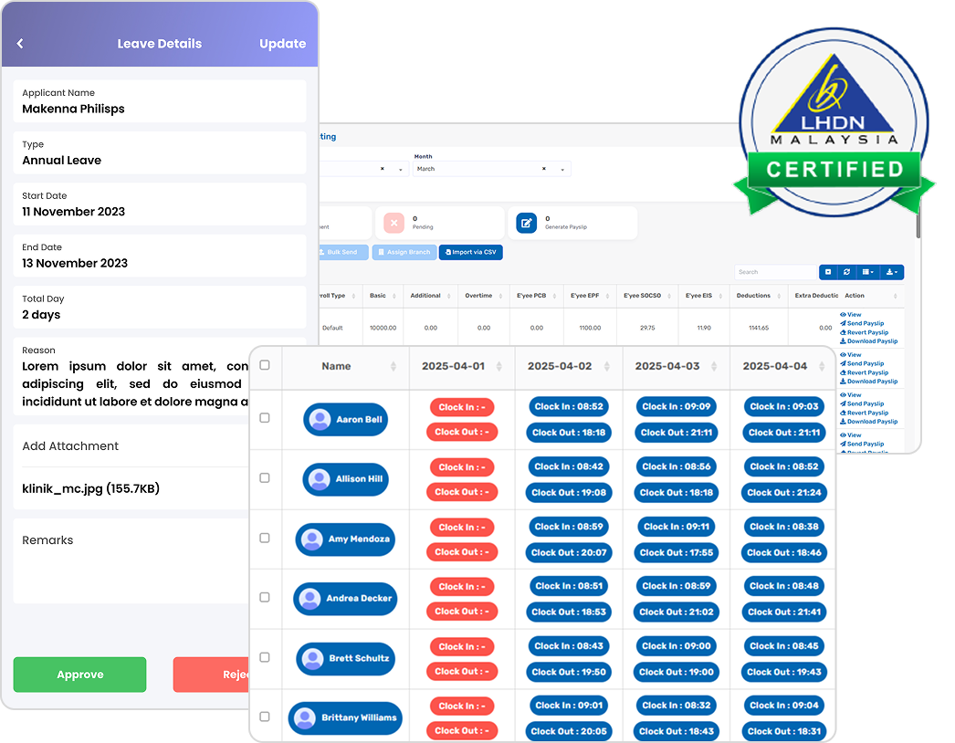 Streamlined HR Processes